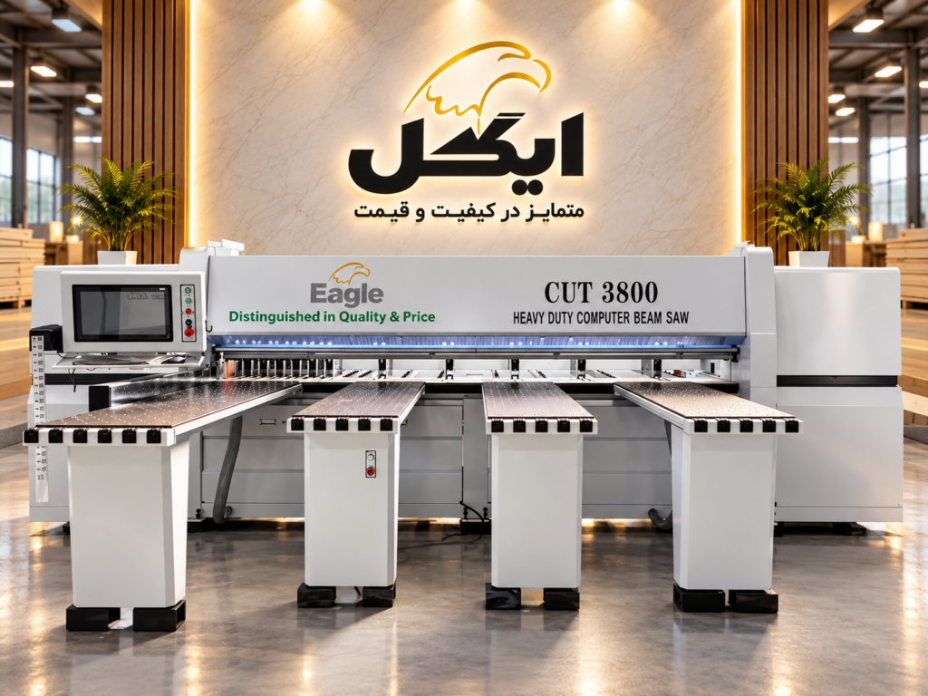 پنل بر فول کامپیوتری فوق صنعتی ایگل سه فاز مدل 3800 CUT